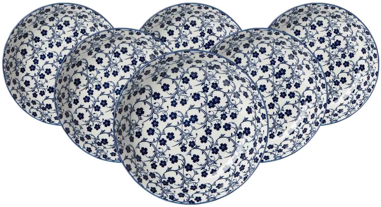 Ritzenhoff & Breker Royal Sakura Suppenteller ø 20,5 cm 6er Set Bild 1