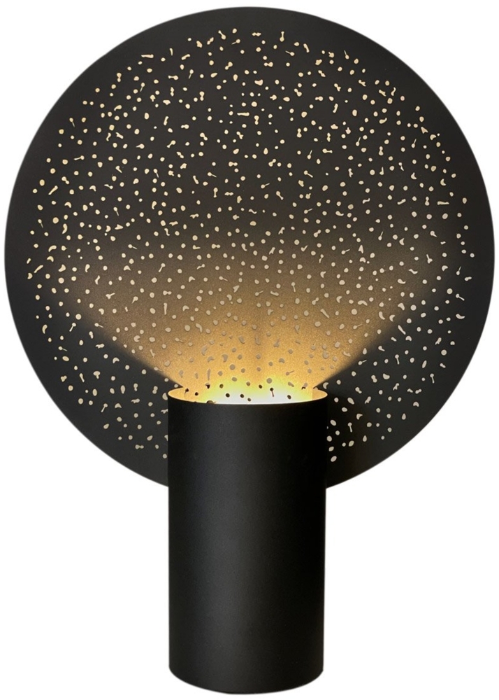 By Rydéns 4002410-4007 Tischleuchte Colby XL 50cm E27 1-flammig sandschwarz Bild 1