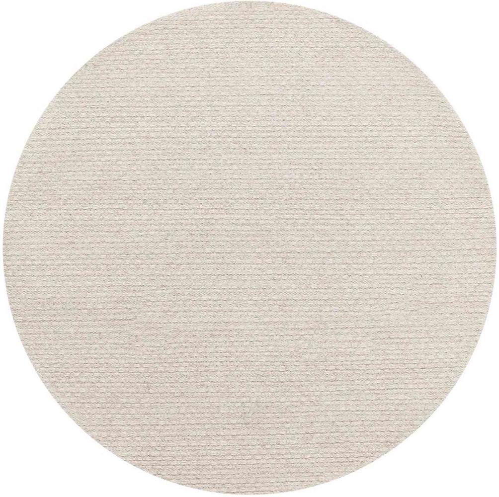 Teppich Nirvana aus Stoff Rund Ø 150 cm, Beige Bild 1