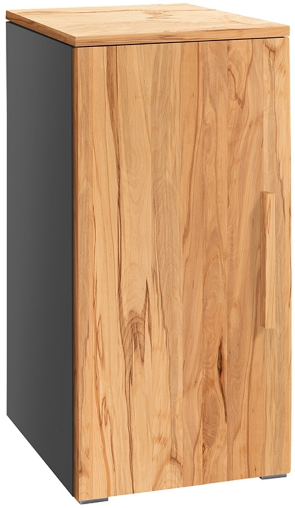 Hasena Kommode Unito anthrazit Wildbuche natur, geölt montiert Bild 1