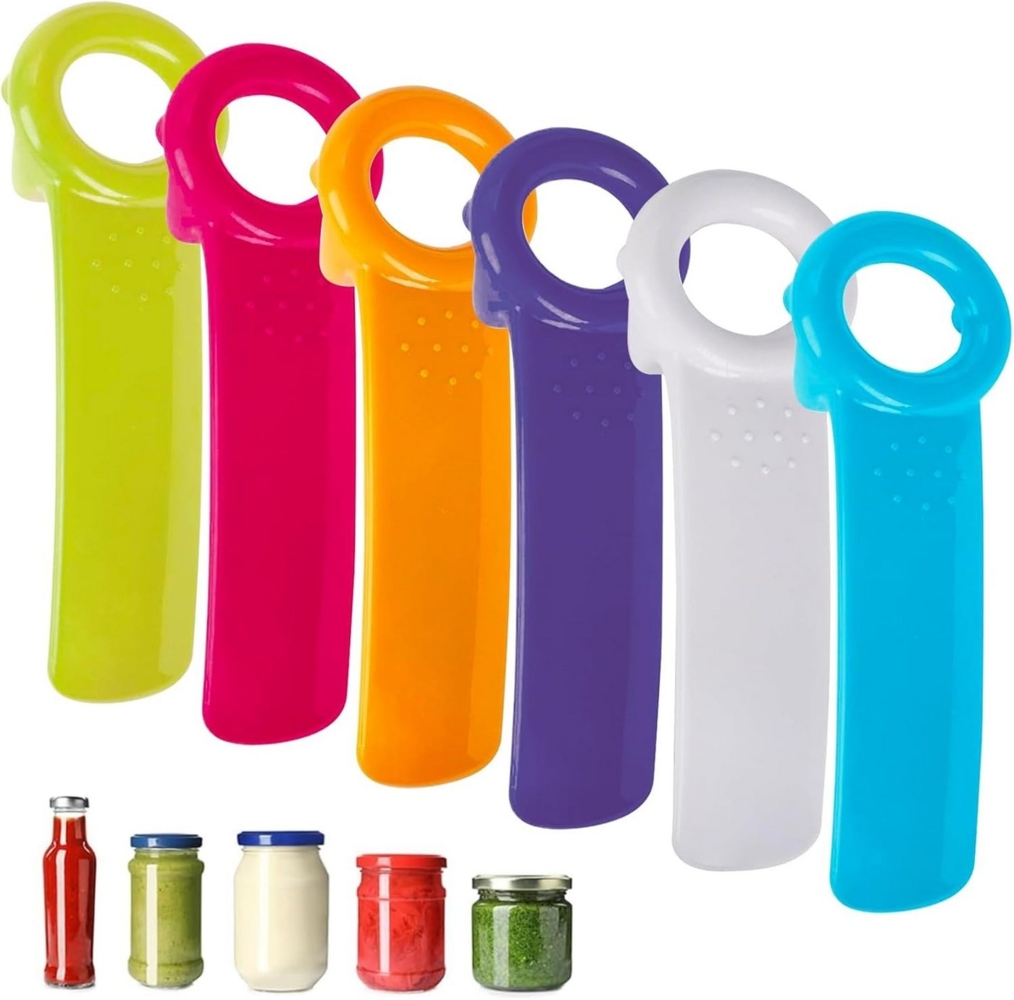 FELIXLEO Flaschenöffner Deckelöffner Glasöffner Schraubdeckelöffner Deckelöffner (6-tlg) Bild 1