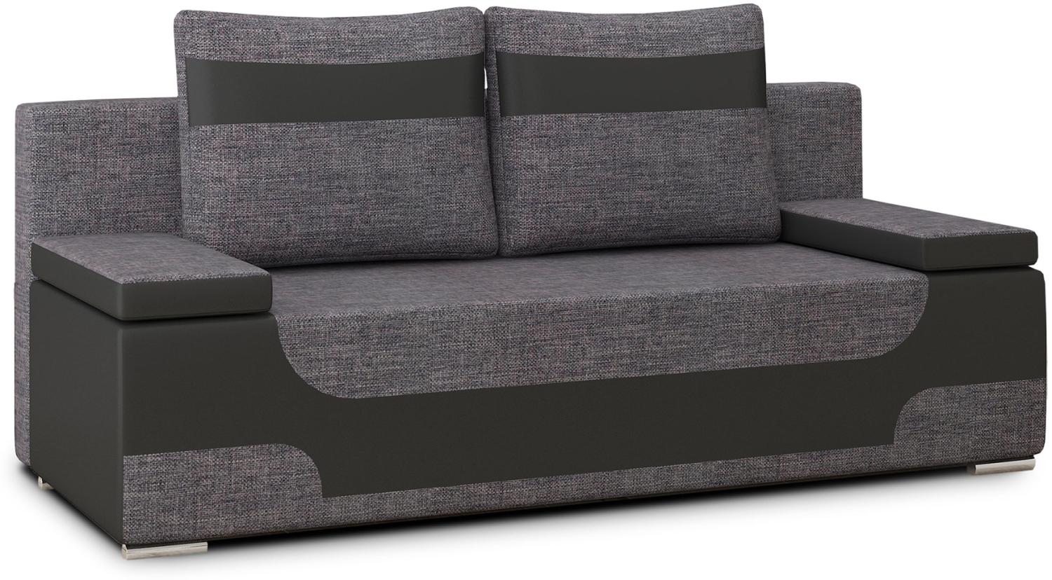 Area, Sofa, Couch, Dunkelgrau Bild 1