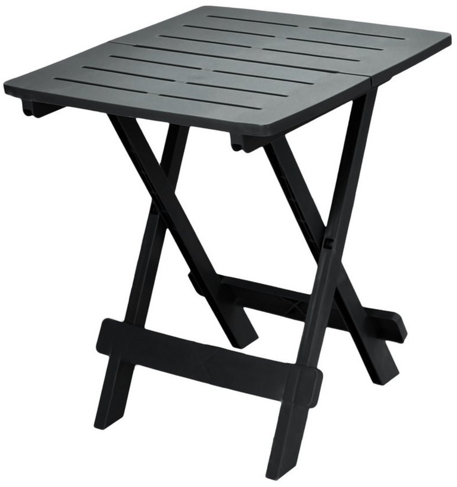 Spetebo Gartentisch Klapptisch Tevere - 72 cm (Stück, 1-St, Gartentisch), Kunststoff Garten Beistelltisch Bild 1