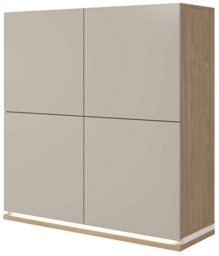 99rooms Highboard Korde (Sideboard, Highboard), mit 4 Türen, 8 Fächer, 6 Einlegeböden, Modern Design Bild 1