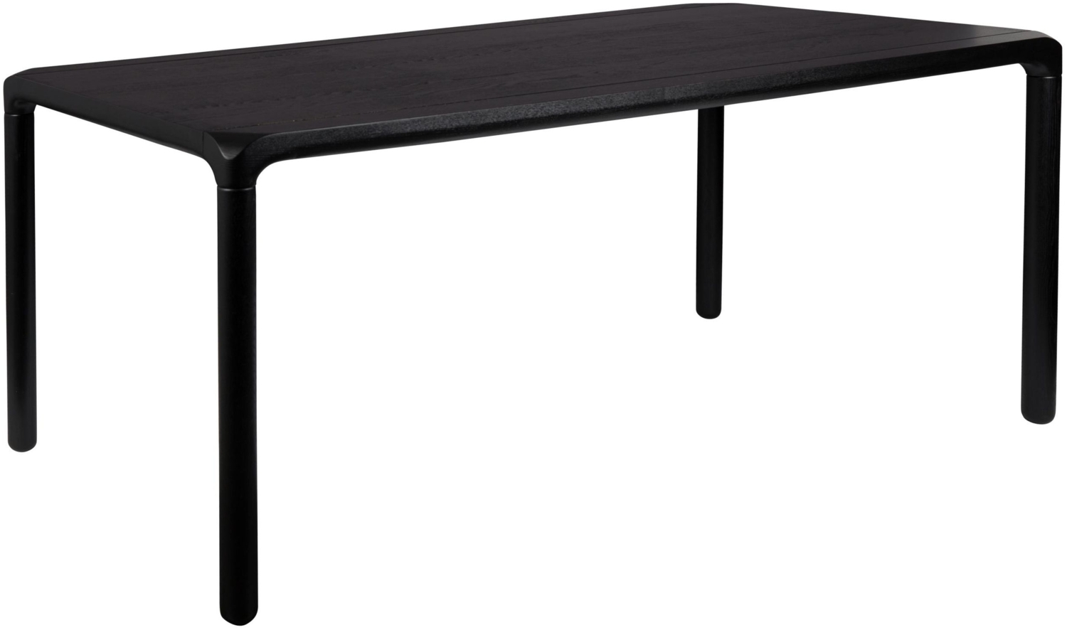 Design Esstisch STORM BLACK 160 x 90 cm von Zuiver Esche lackiert Bild 1