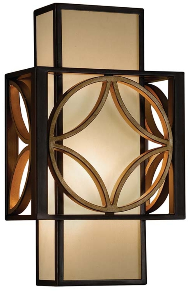 Elstead Lighting Remy 1-Light Wandleuchte Bronze Gold 1-flammig E14 Bild 1