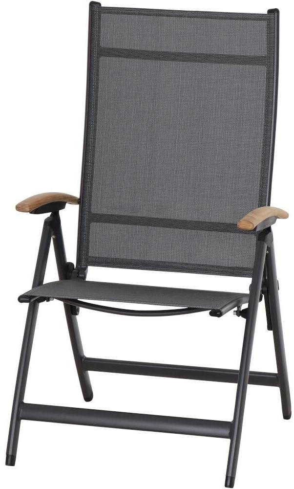 SIENA GARDEN Savina Kl. Ses XL,m-an,FSC Alu, Textil,Teak FSC 100% Bild 1