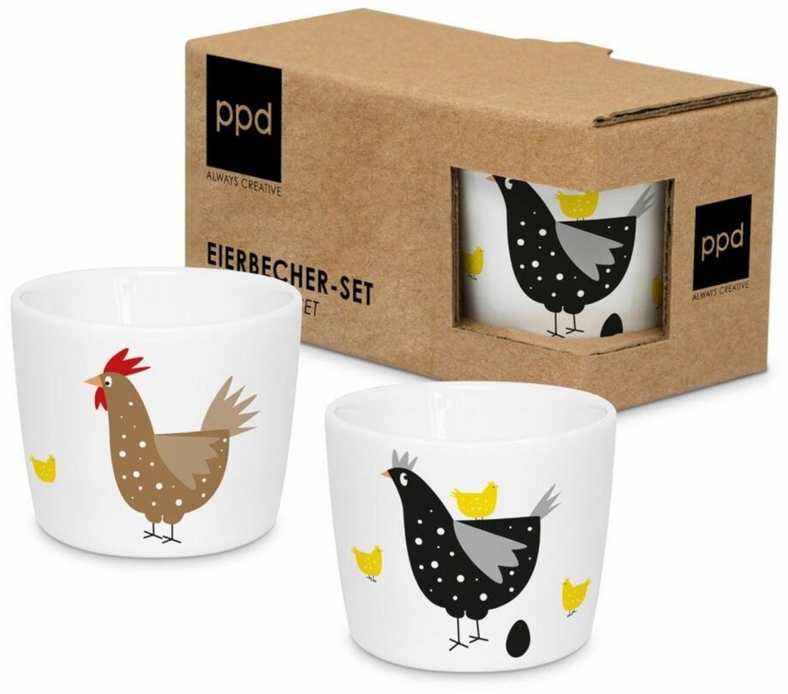 PPD Eierbecher Breakfast Club Egg Cup Set 2-tlg. Bild 1