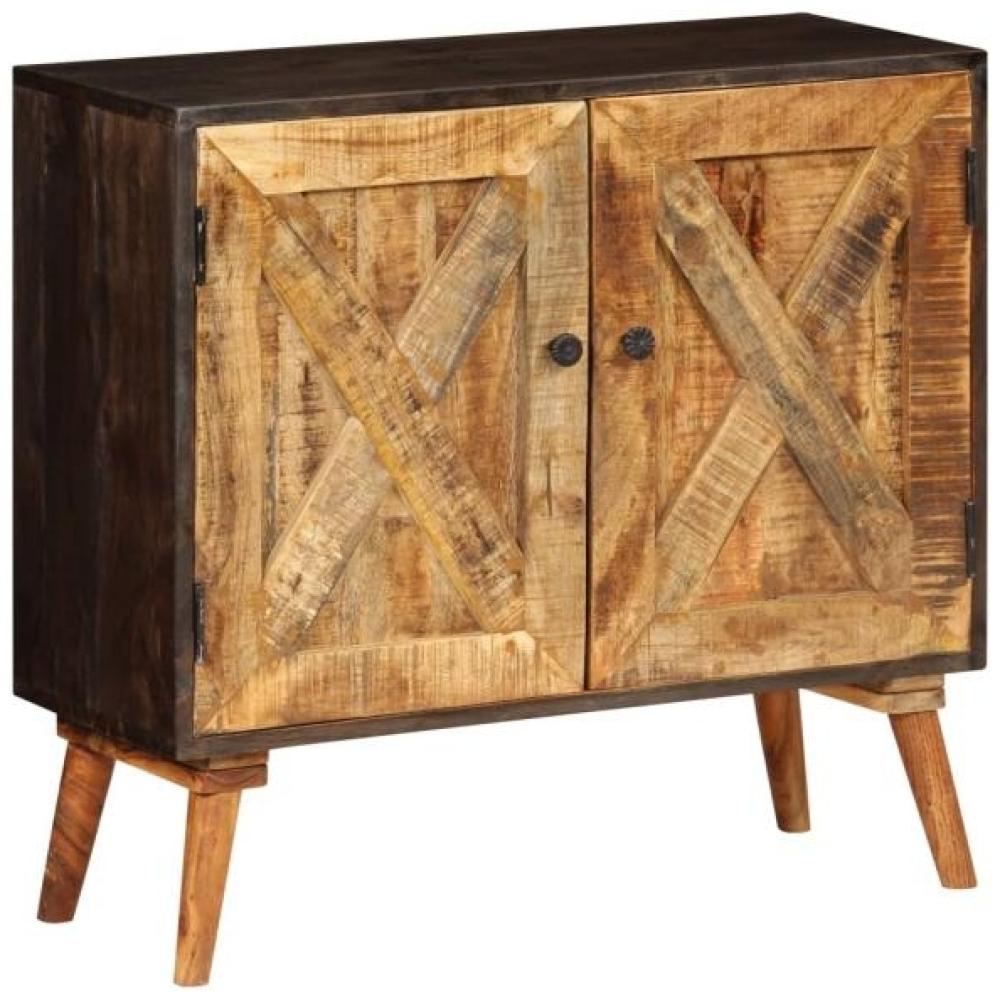 vidaXL Sideboard Massivholz Mango 85x30x75 cm 246161 Bild 1