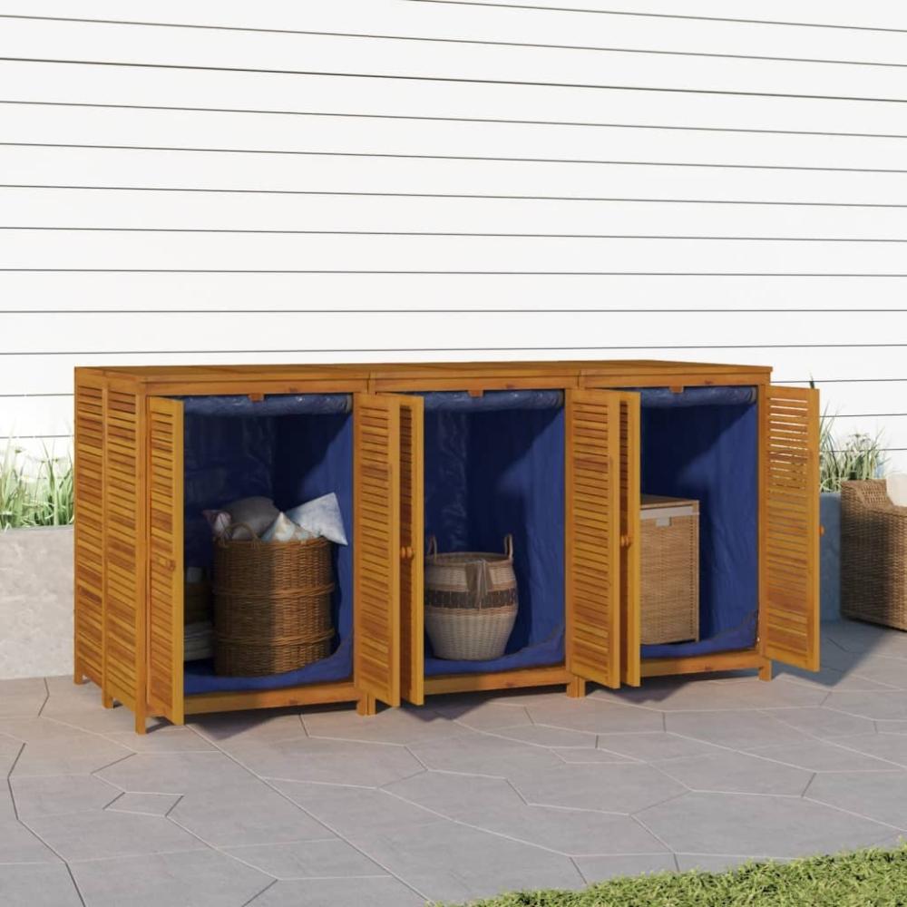 vidaXL Gartenbox 210x87x104 cm Massivholz Akazie 3155243 Bild 1