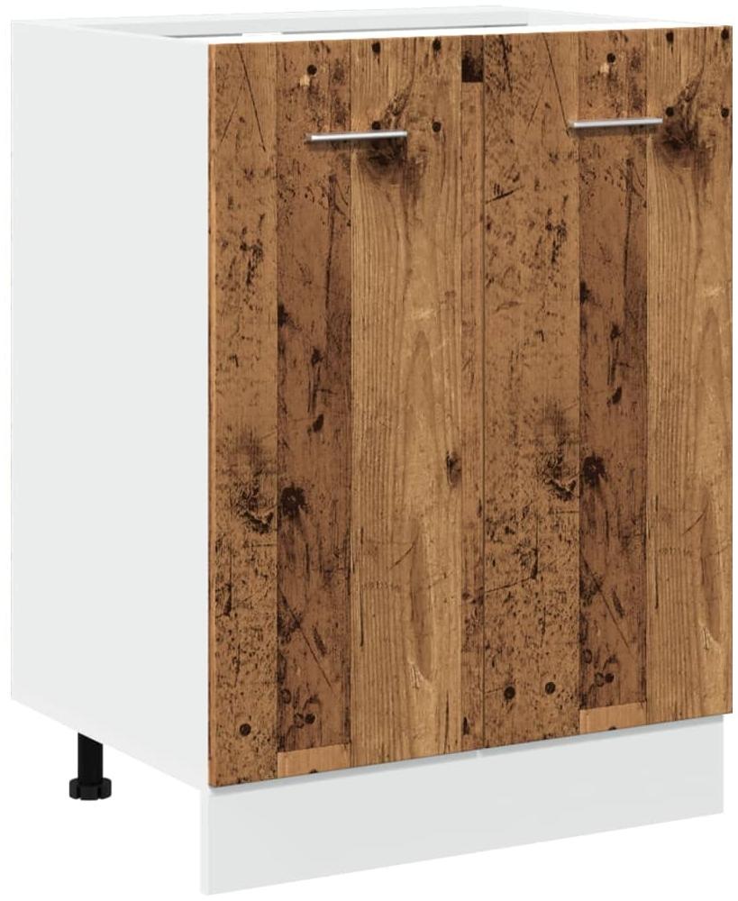 Unterschrank Altholz-Optik 60 x 46 x 81,5 cm Holzwerkstoff Bild 1