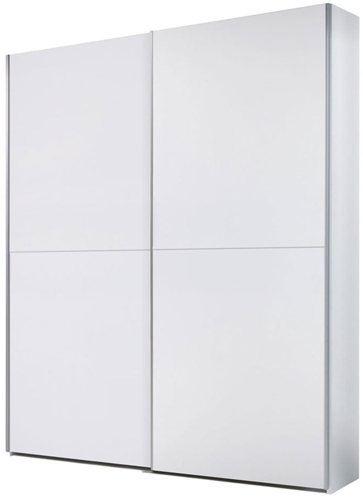 Schwebetürenschrank Pip / Puls, Holzwerkstoff, Weiß, 170 x 195 x 59 cm Bild 1