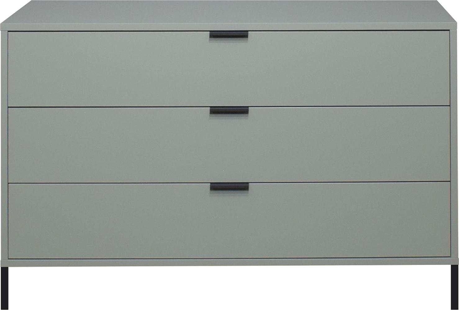 Kommode Erna 119x45x82 Pinie Green matt Lack 14716-Q Bild 1