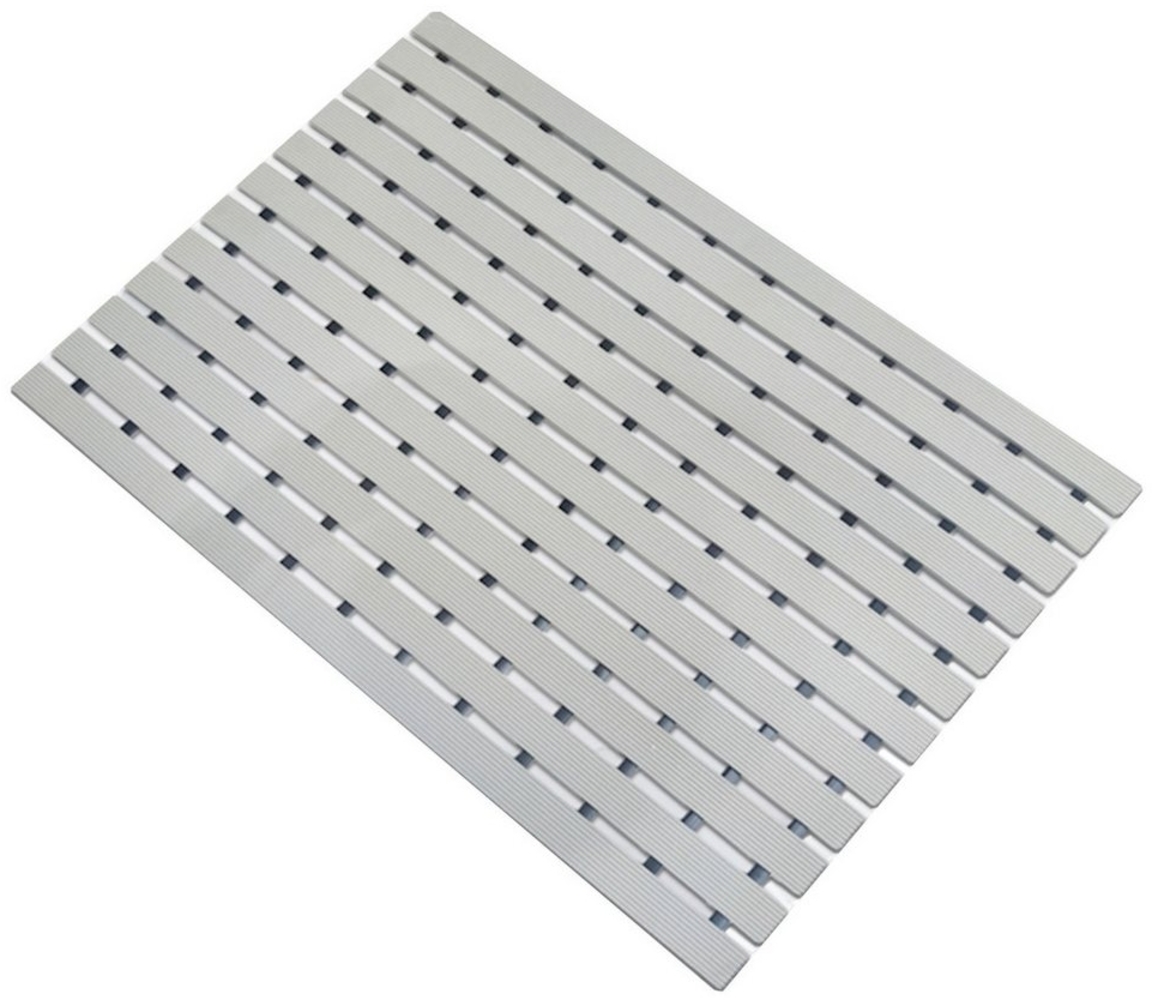 Kubus Duschmatte Antirutsch-Bädermatte mit Drainagefunktion, Vinyl, In vielen Farben Bild 1