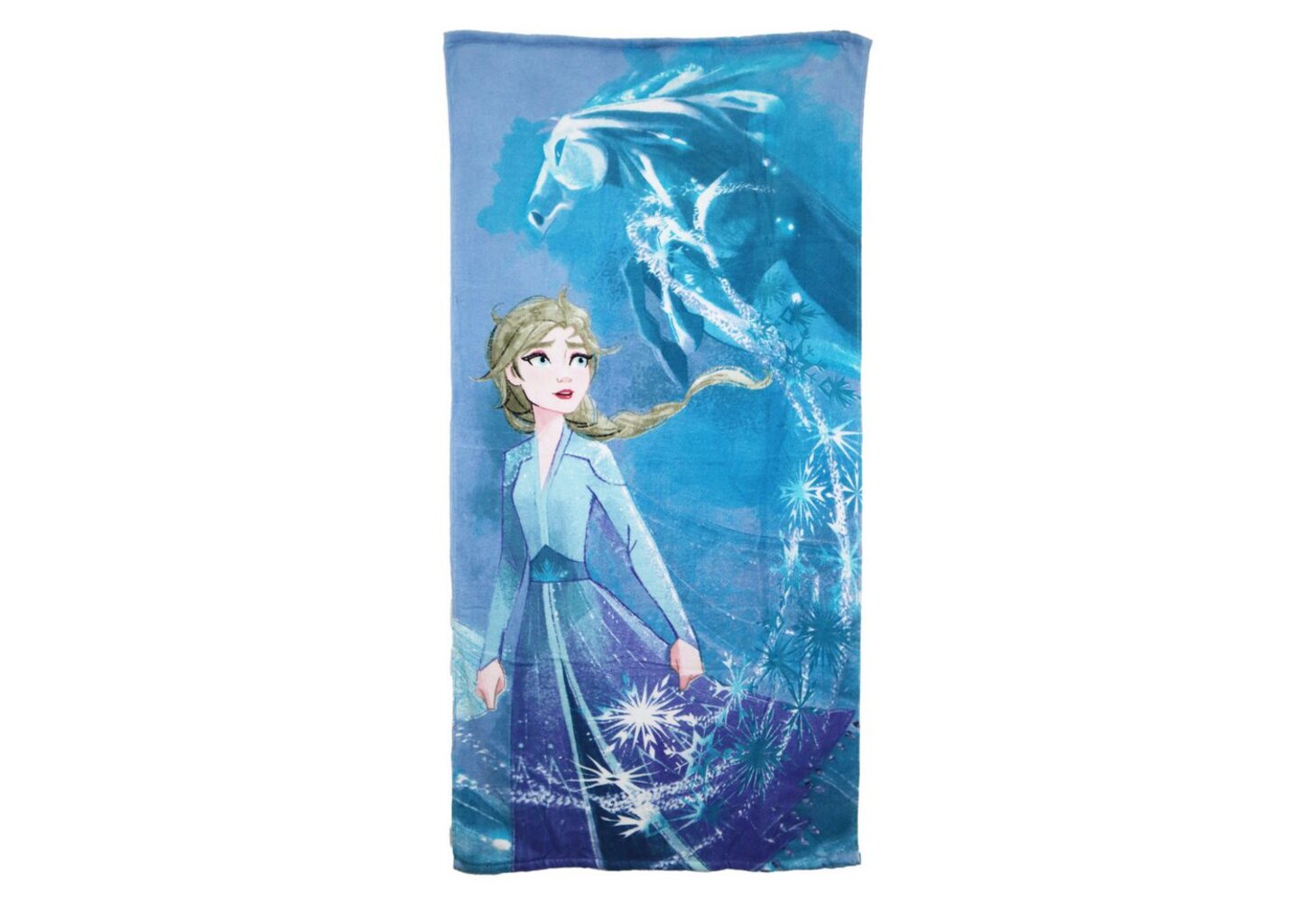 Disney Strandtuch Disney Die Eiskönigin Elsa Badetuch XL 70x140 cm Baumwolle Bild 1