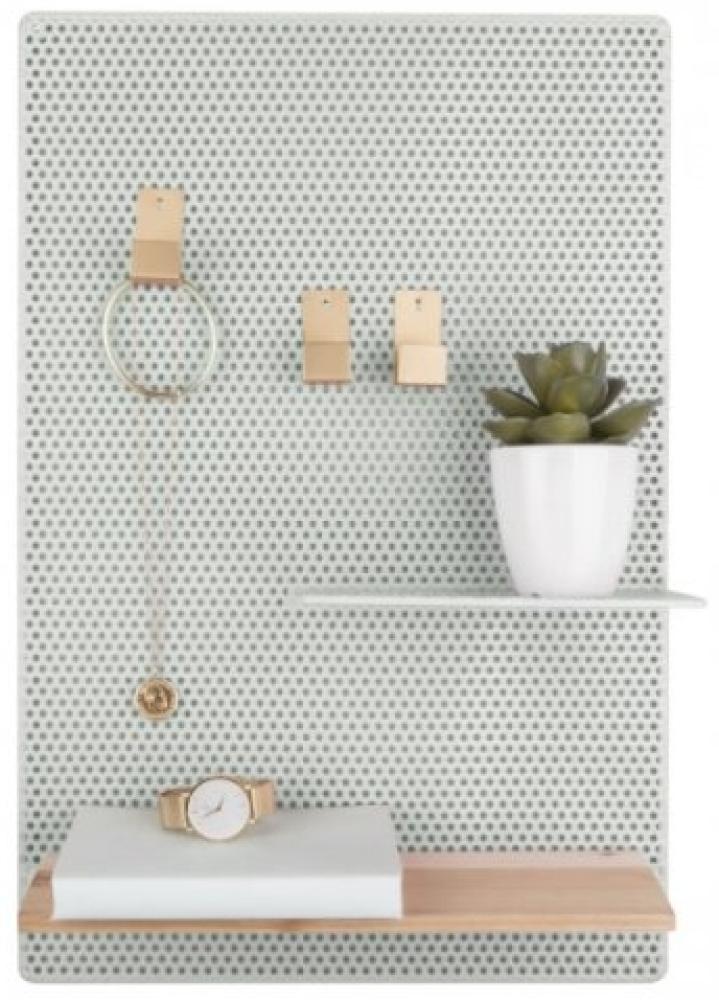 Present Time Perky Mesh Memoboard - Grayed Jade Gr Bild 1