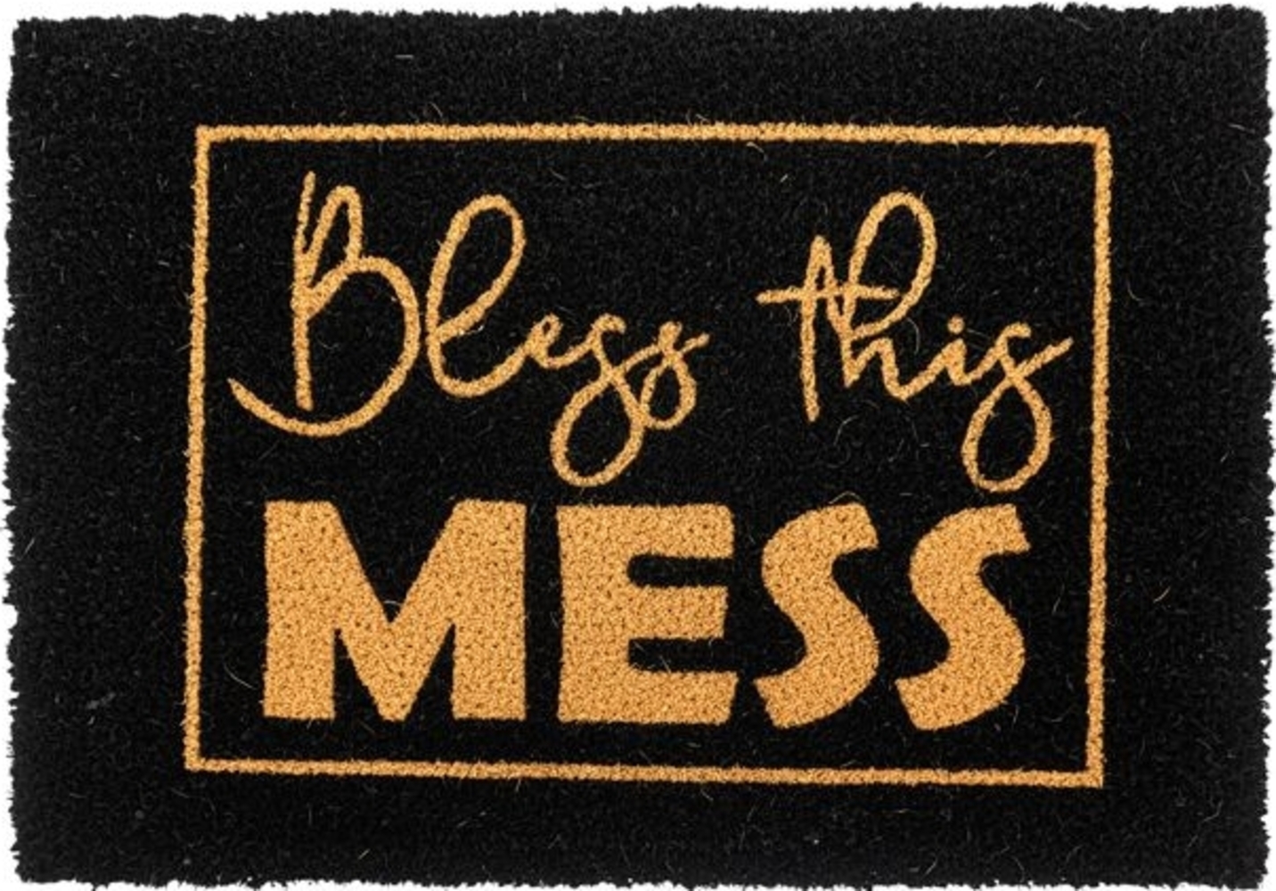 Kokos Fußmatte mit Spruch 60x40 cm 10052643_853 Bild 1