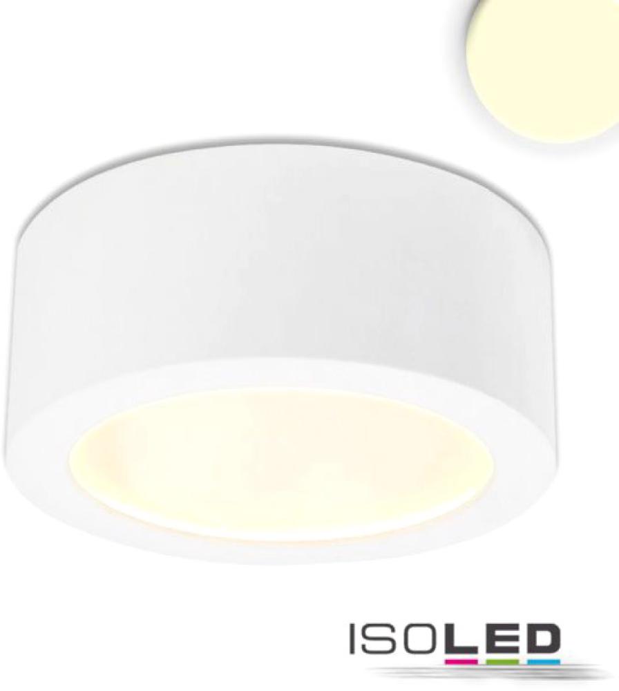 ISOLED LED Aufbauleuchte LUNA 8W, weiß, indirektes Licht, warmweiß, dimmbar Bild 1