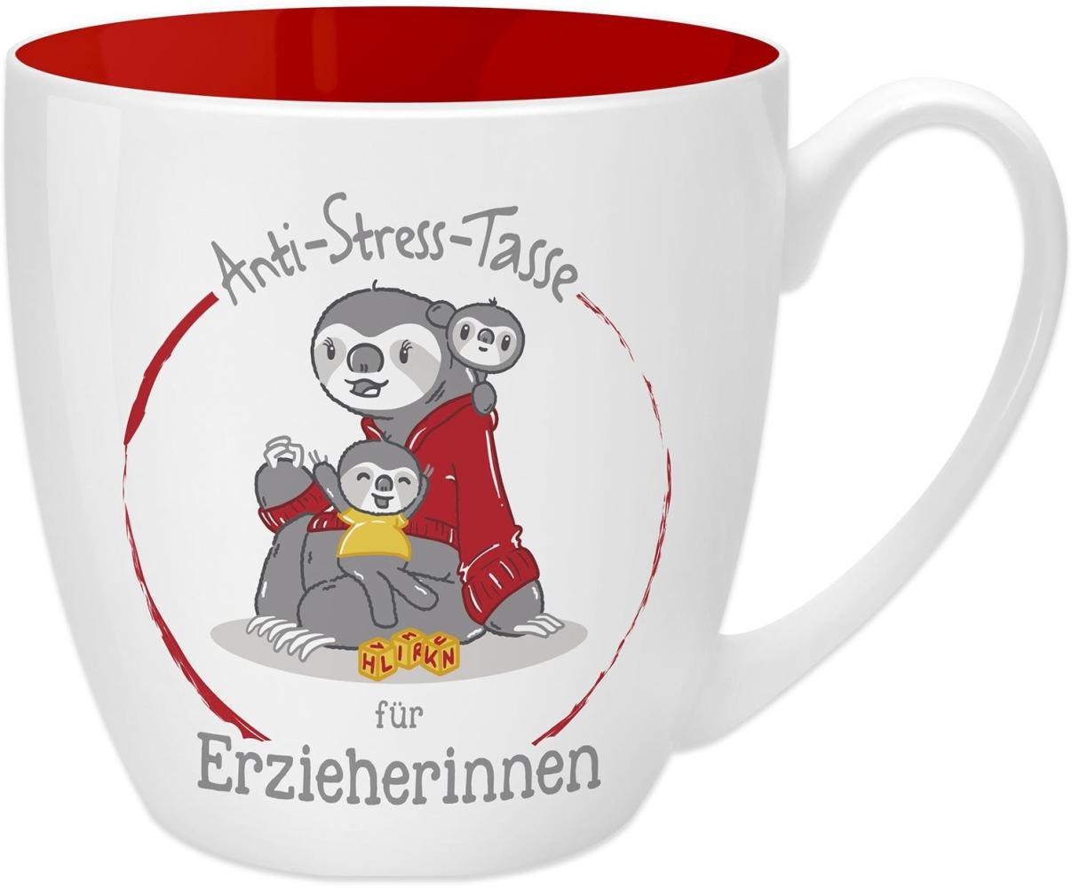 GRUSS & CO Anti-Stress-Tasse Motiv "Erzieherinnen" | Tasse mit Spruch, 45 cl, New Bone China | Geschenk Danke | 45489 Bild 1