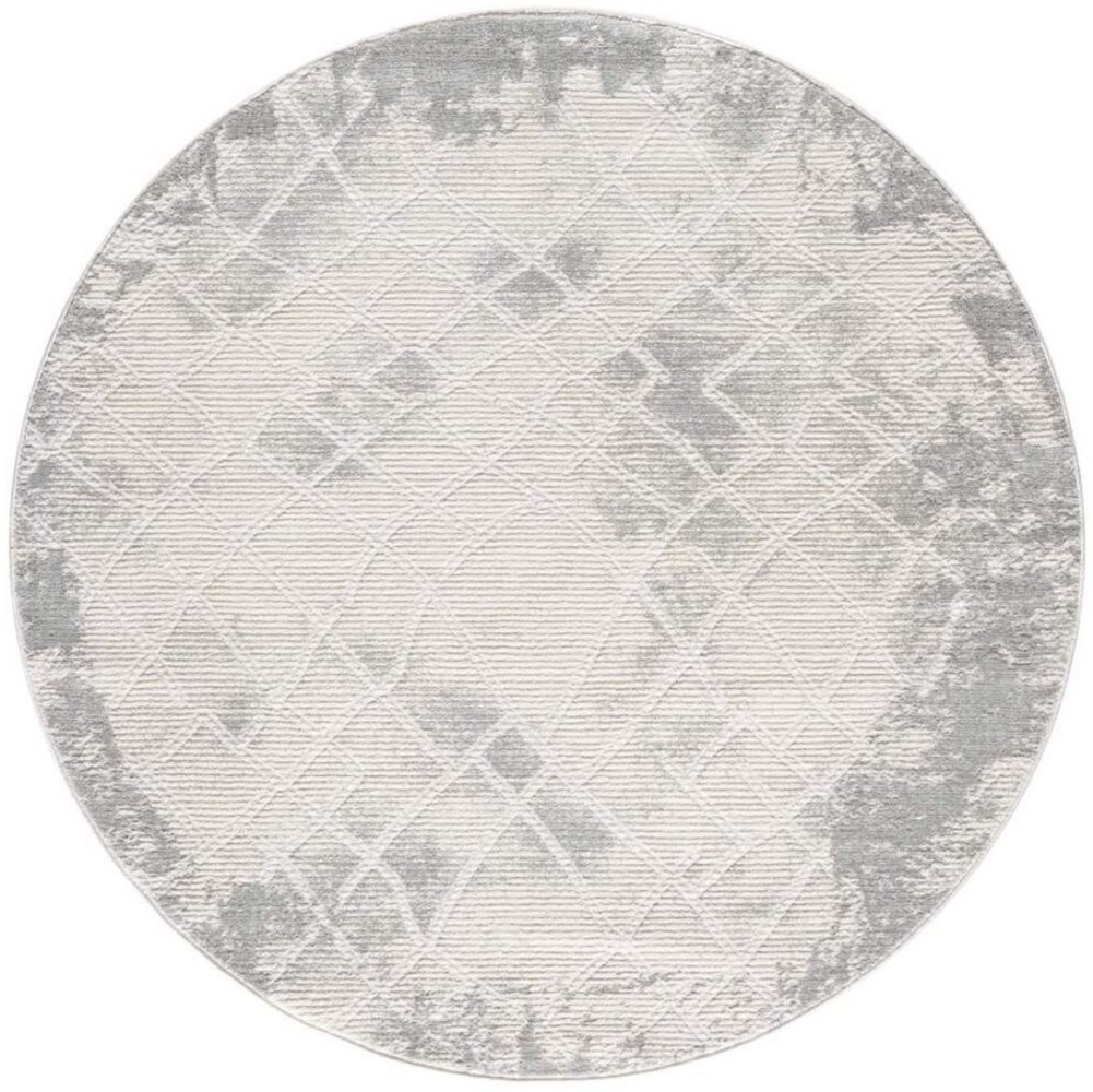 Carpet City Teppich ANTIK215, rund, Höhe: 10 mm, Kurzflor, 3D-Optik, Klassisch-Modern für Wohnzimmer, Schlafzimmer Bild 1