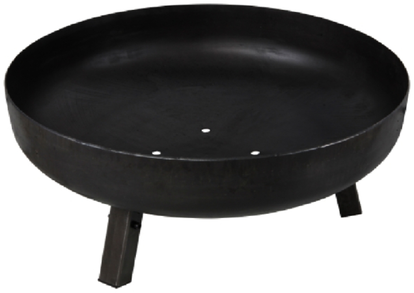 Feuerschale Stahl Lagerfeuer klappbare Füße Feuerstelle Holzfeuerschale Ø 80cm Bild 1