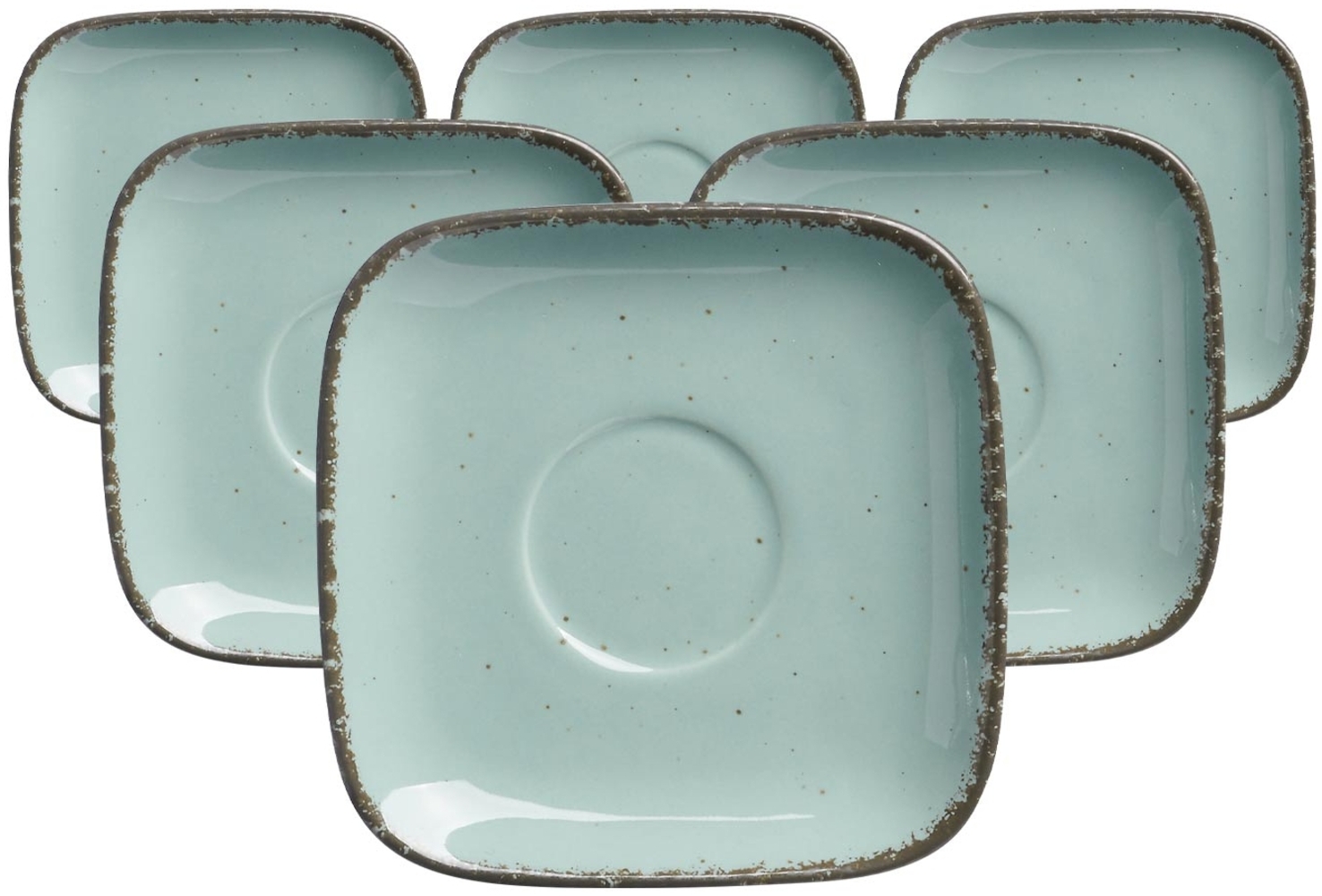 Ritzenhoff & Breker Casa Espressountertasse ø 10 cm blau 6er Set - DS Bild 1