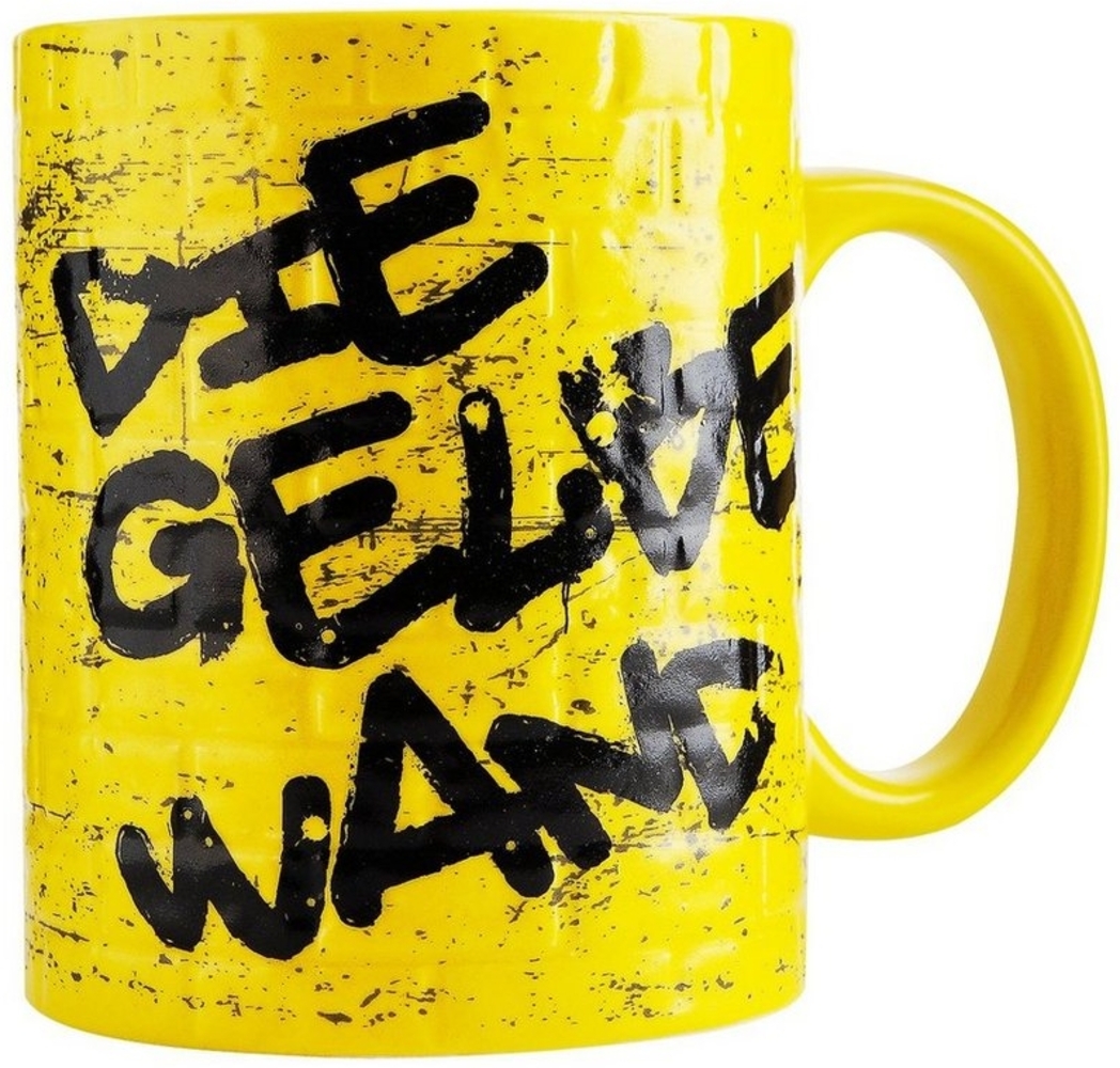 BVB MERCHANDISING Tasse BVB TASSE GELBE WAND, Steingut Bild 1