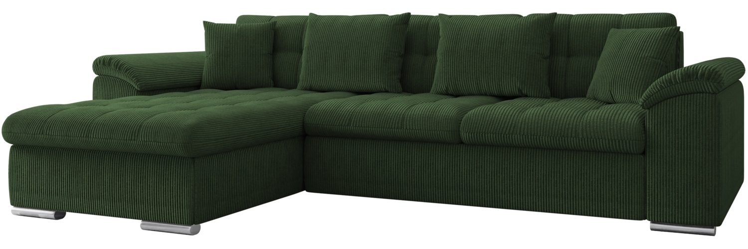 Ecksofa Diana Cord (Farbe: Poso 14, Seite: Links) Bild 1