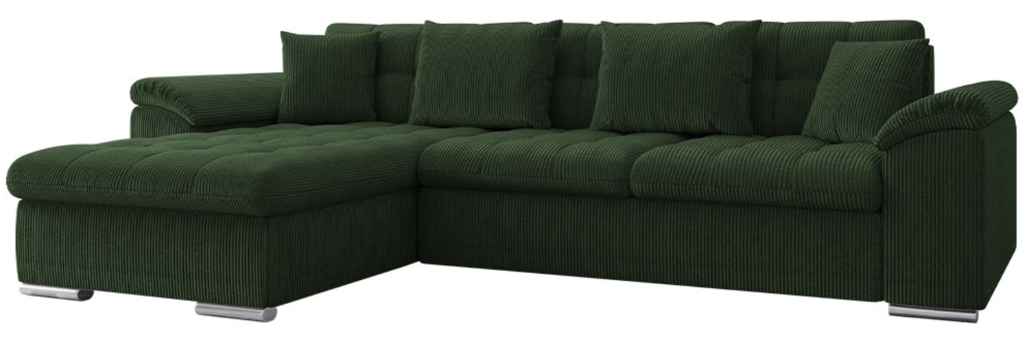 Ecksofa Diana Cord (Farbe: Poso 14, Seite: Links) Bild 1