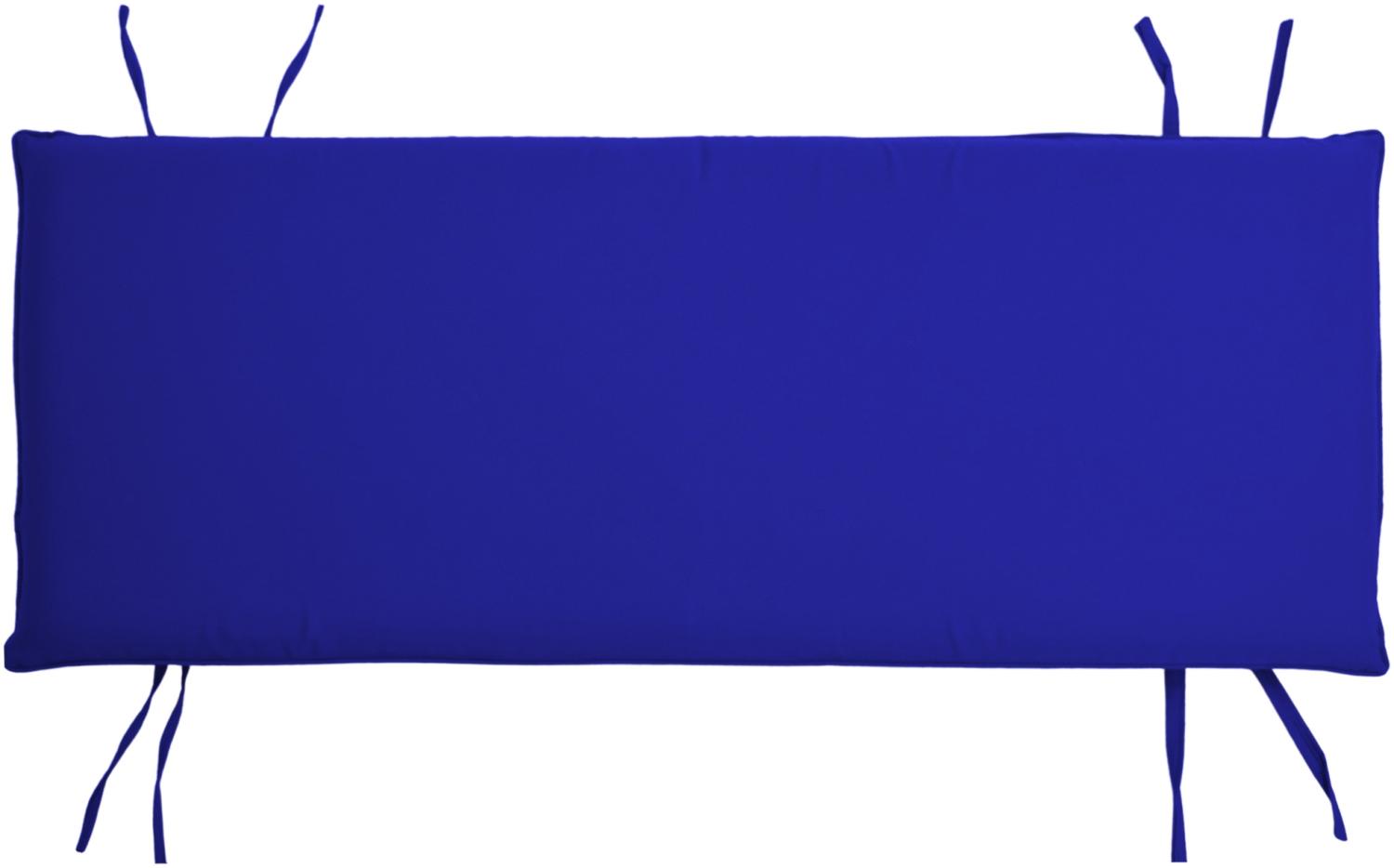 Bankauflage 90 cm x 40 cm für Gartenbank Ferrara TB-1062 - blau Bild 1