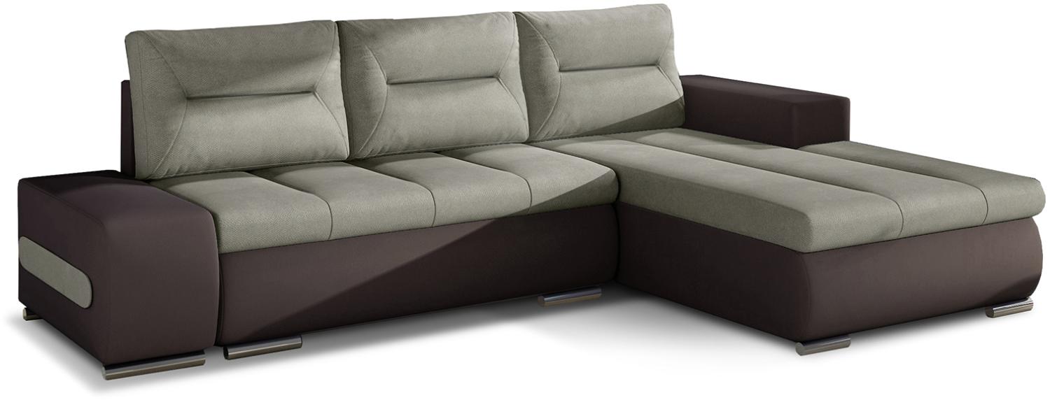 Ottavio, Ecksofa, Eckcouch, Beige Bild 1