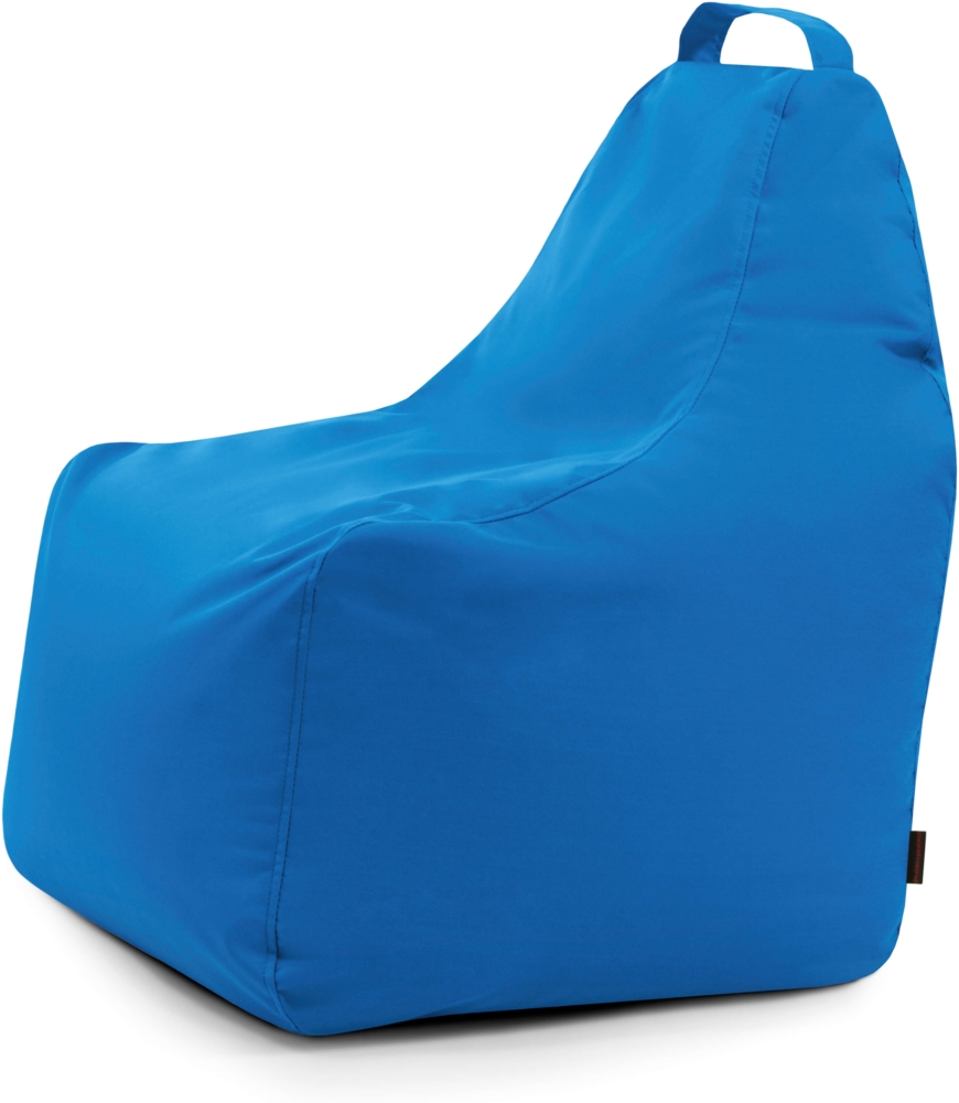 Sitzsack ‘Play‘, Bezugstoff - Colorin, 100% Olefin, Azure, 85x80x80 cm. Bild 1