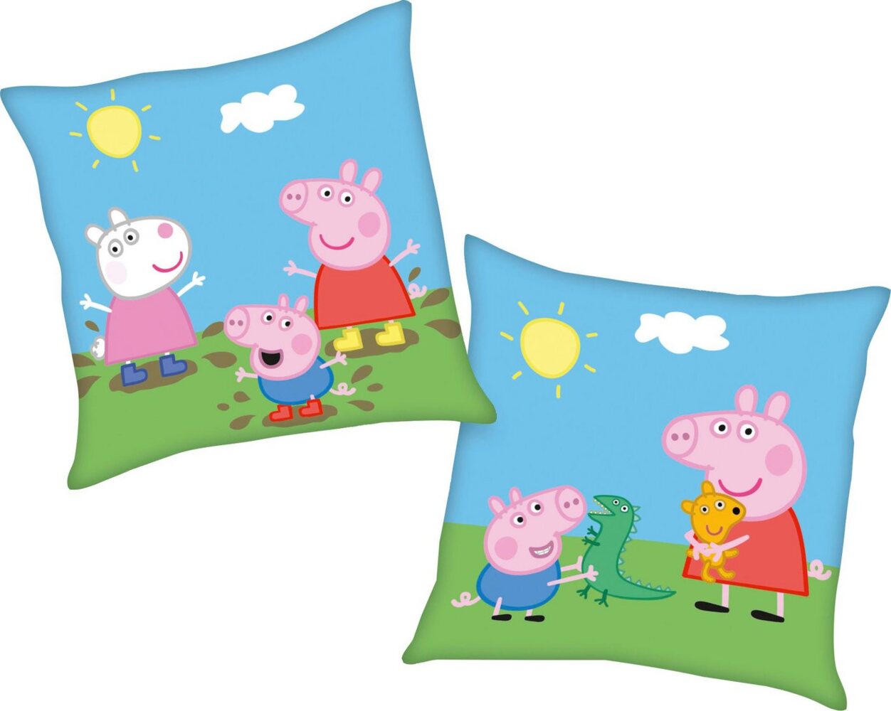 Peppa Pig Dekokissen Peppa Pig, mit tollem Peppa Pig Motiv Bild 1