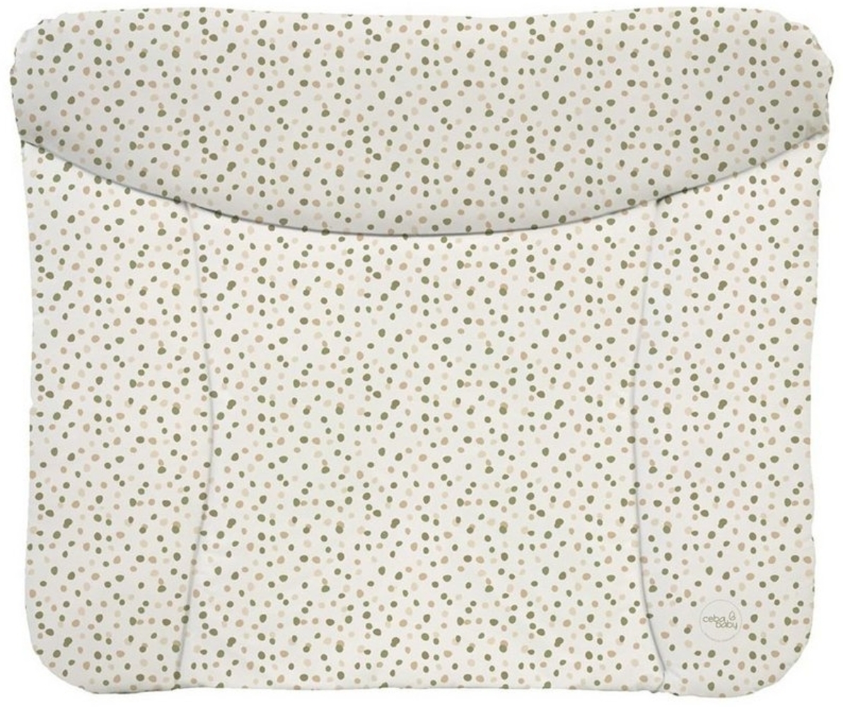 Ceba Baby® Wickelauflage 75x72 cm – Weiche Wickeltischauflage für Jungen & Mädchen – Wasserdicht & Abwaschbar – OEKO-TEX® 100 – Made in EU - Flecken Bild 1