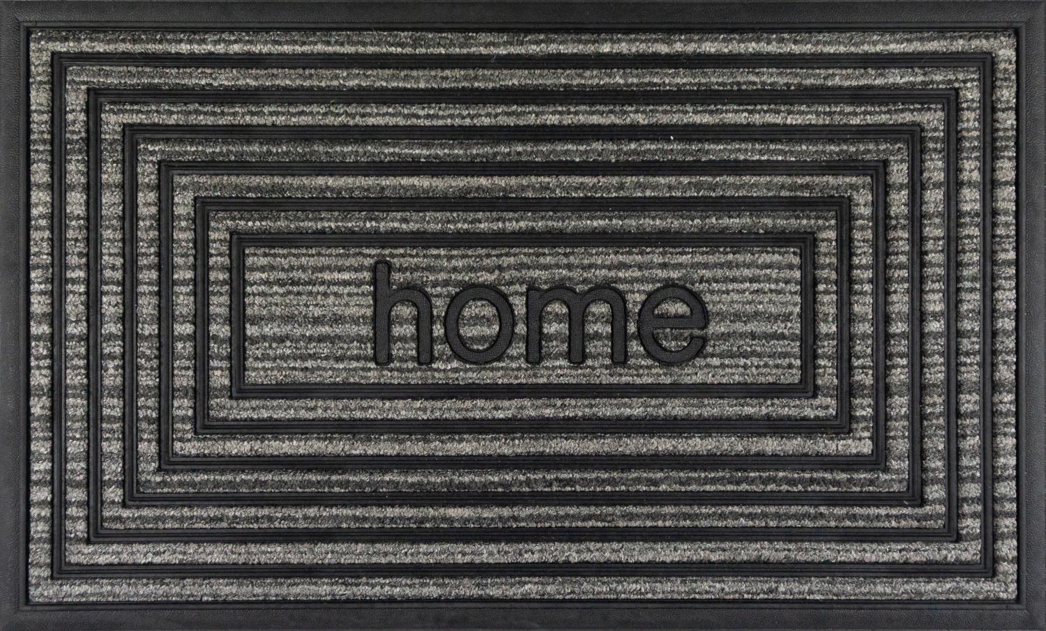 Lako 'home' Fußmatte, grau, 45 x 75 cm Bild 1