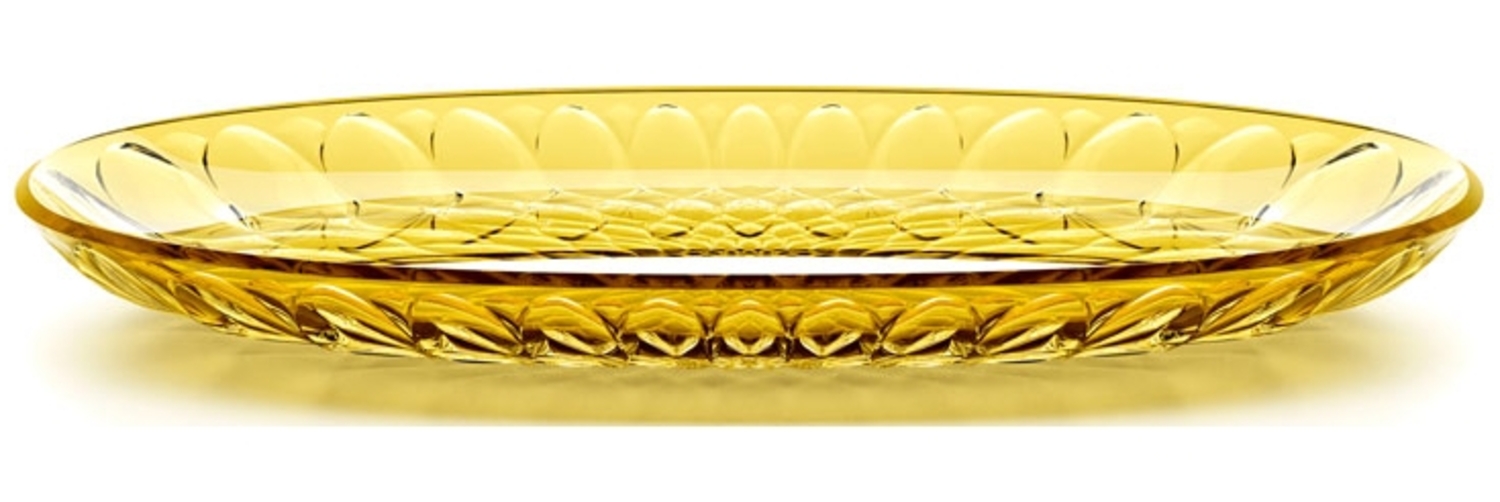 Guzzini Servierschale oval 32 cm Vanity Saffron yellow Bild 1