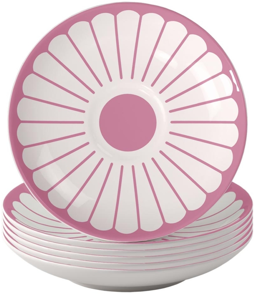 Villeroy & Boch Fleur Couleur Espressountertasse ø 11,7 cm 6er Set - Cassis Bild 1