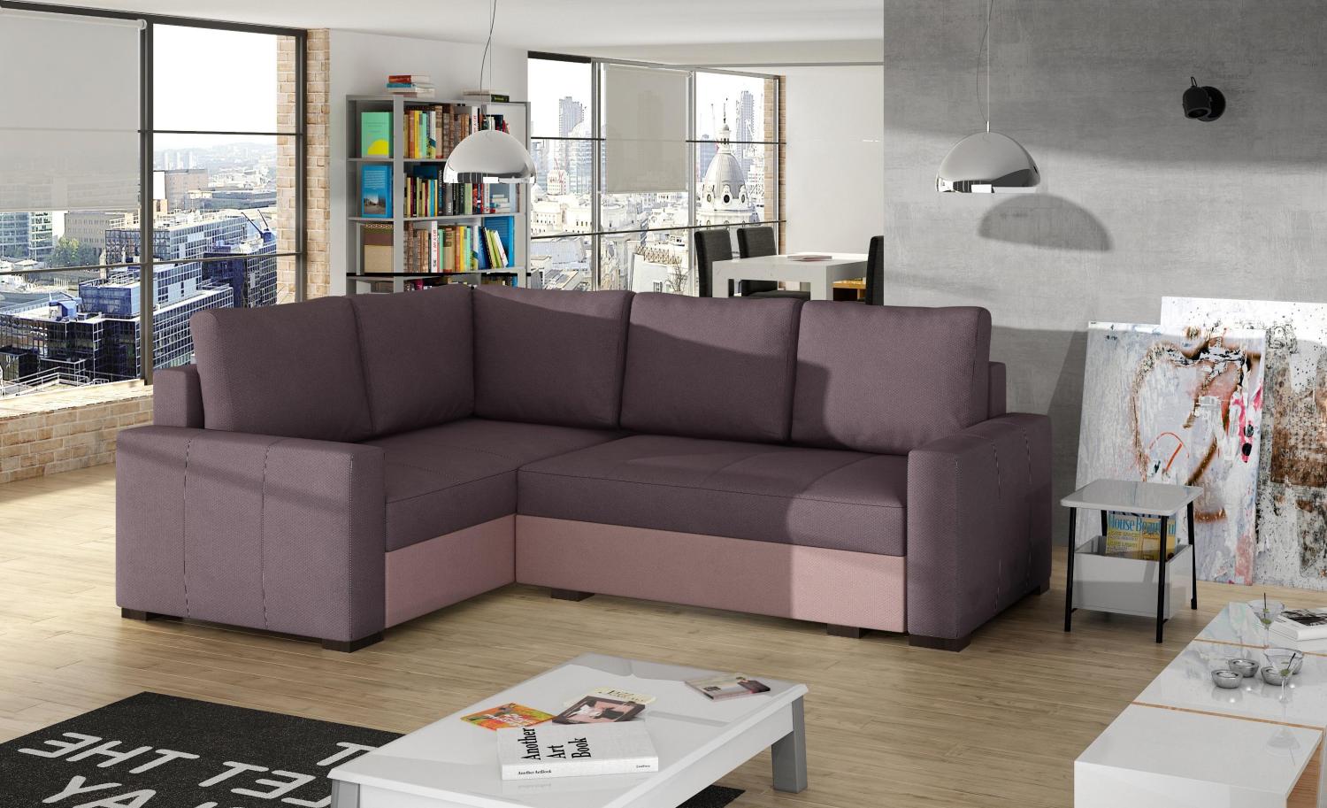 Wohnideebilder Corona Lila Ecksofas & Eckcouches Cor_14 Bild 1