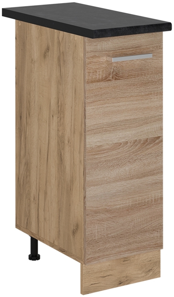 Apothekerschrank R-Line Sonoma 30 cm , AP Anthrazit Vicco Bild 1