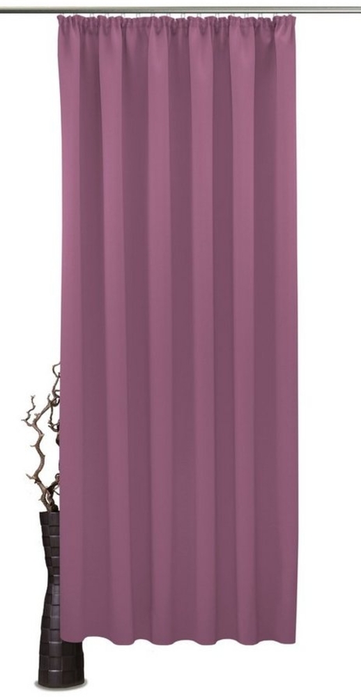VHG Verdunkelungsvorhang Leon, Kräuselband (1 St), verdunkelnd, Polyester, Verdunklungsvorhang Bild 1