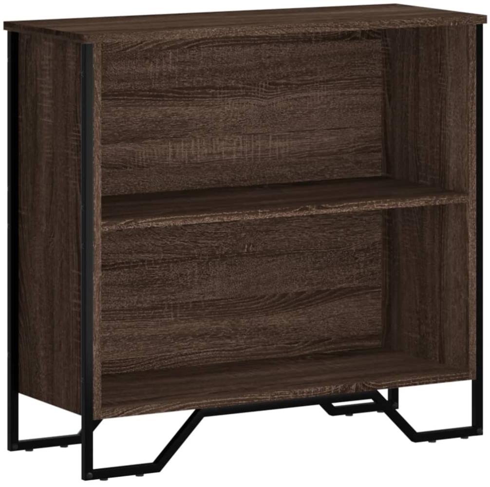 vidaXL Bücherregal Braun Eichen-Optik 80x31x74,5 cm Holzwerkstoff 848623 Bild 1