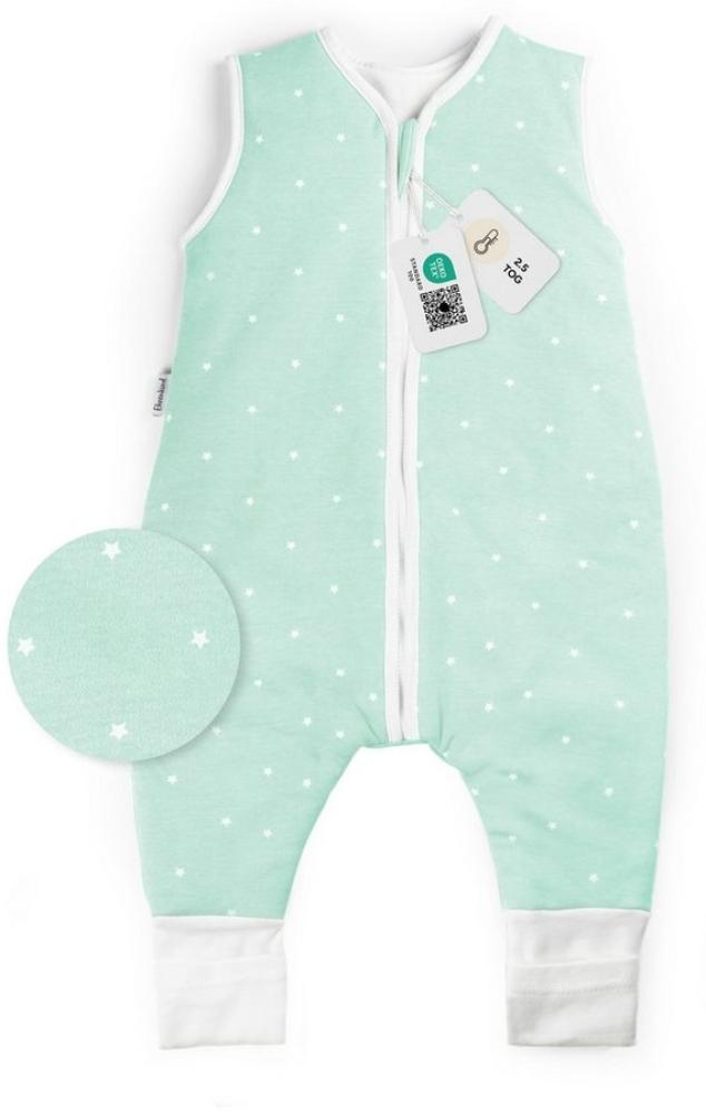 Ehrenkind Babyschlafsack Sommer Schlafsack mit Füßen, Bio-Baumwolle, 1 TOG (Standard by OEKO-TEX, 100% Bio-Baumwolle, Sommerschlafsack mit Beinen, 1.0 TOG), Schlafsack Baby, Baby Schlafsack Bild 1