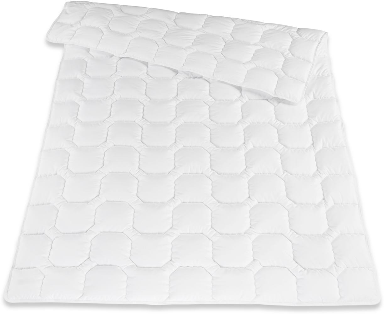 Traumhaft gut schlafen Softline - Steppbett, verschiedene Wärmestufen, Allergikergeeignet, Ausführung: Leicht-Steppbett, Größe: 155 x 220 cm Bild 1
