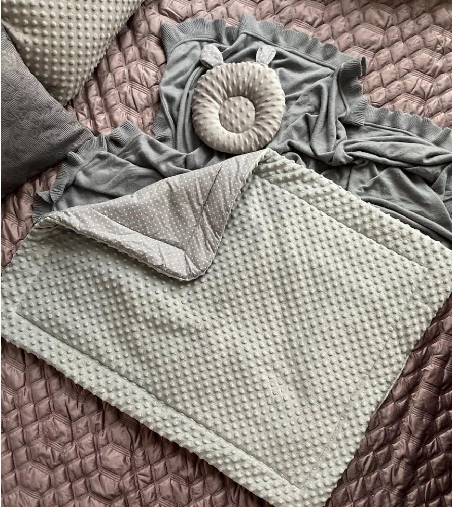 Babydecke Warm, Mittelwarm BAUMWOLLE/MINKY Babydecke 80x100 cm Kuscheldecke, Loolay, Warm und Weich Babybett und Kinderwagen DECKE von LOOLAY® Bild 1