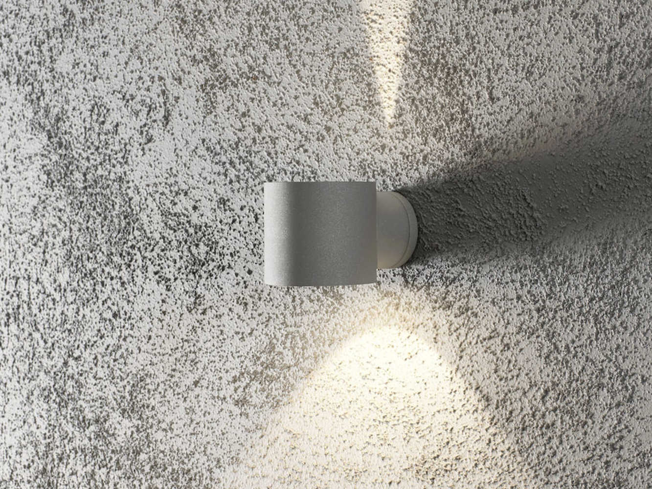 KONSTSMIDE No. 7342-300 Aussenwandleuchte Modena round 1-flammig G9 grau IP44 Bild 1