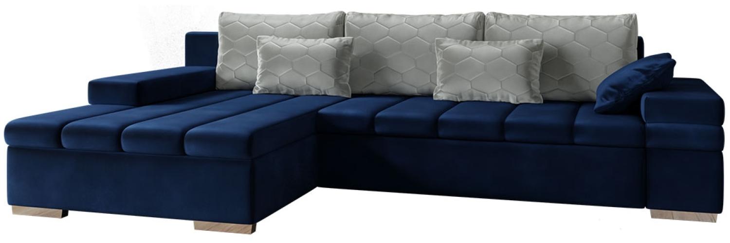 Ecksofa Bangkok Premium (Magic Velvet 2216 + Magic Velvet 2240 Pik, Seite: Links) Bild 1