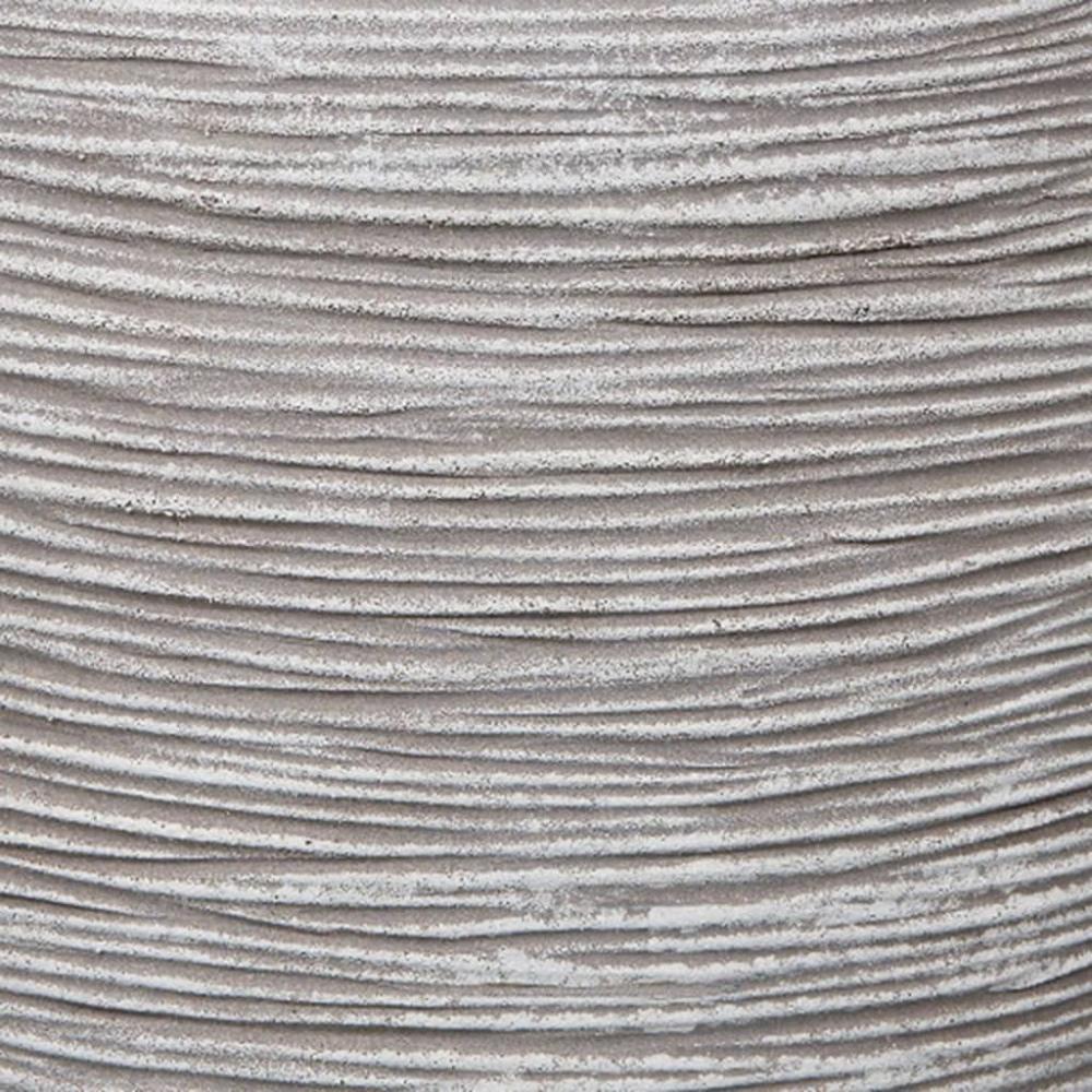 Capi Blumentopf Nature Rib Quadratisch 40 x 40 cm Elfenbein KOFI903 424209 Bild 1