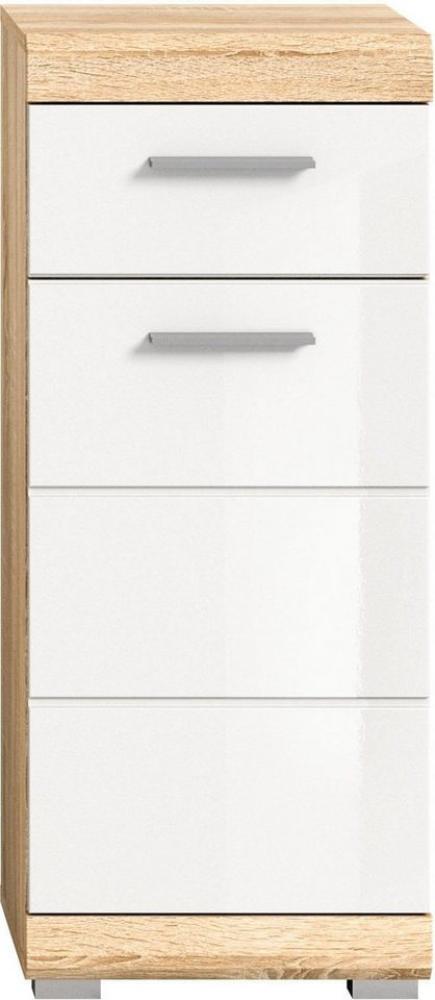 INOSIGN Unterschrank Siena, Breite 37cm, 1 Tür, 1 Schubkasten, 2 Fächer, MDF-Front (1-St) in verschiedenen Farben erhältlich, Badmöbel, Badschrank, Kommode, Bad Bild 1