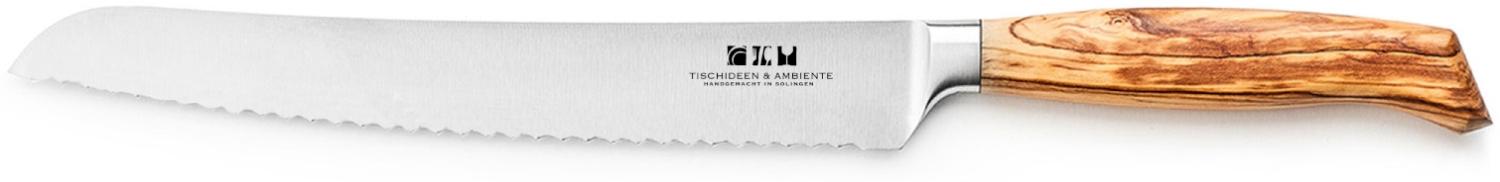 Tischideen & Ambiente Ergo Line Olive Brotmesser 23 cm Bild 1