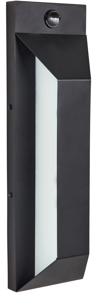 LED Außenwandleuchte MAWZA mit Bewegungsmelder Schwarz Bild 1